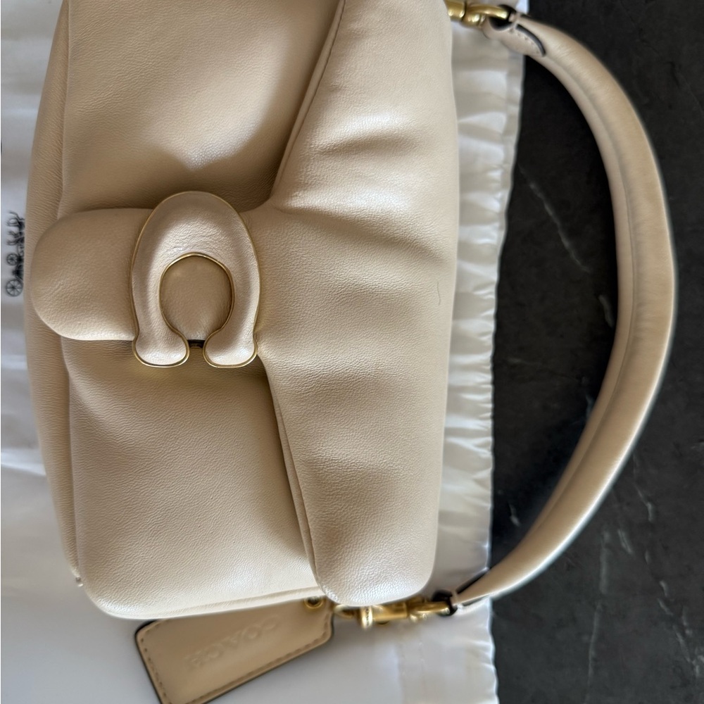 Coach Cream Pillow Tabby Mini Bag - Picture 2 of 5